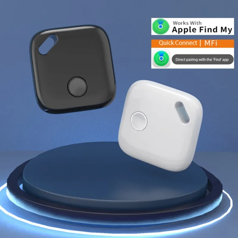 جهاز تعقب بنظام تحديد المواقع بلوتوث ذكي صغير ، يعمل مع تطبيق Apple للعثور على تطبيقي ، iTag ، جهاز تذكير مضاد للفقد ، محدد مواقع MFI ، مفتاح سيارة ، حيوان أليف ، أطفال