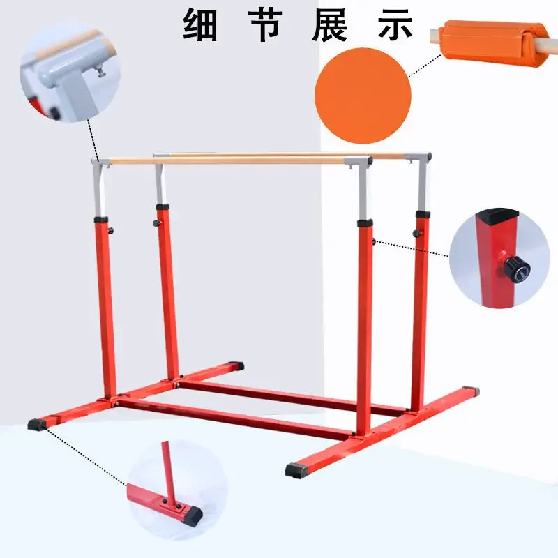 Barras horizontais infantis e barras paralelas