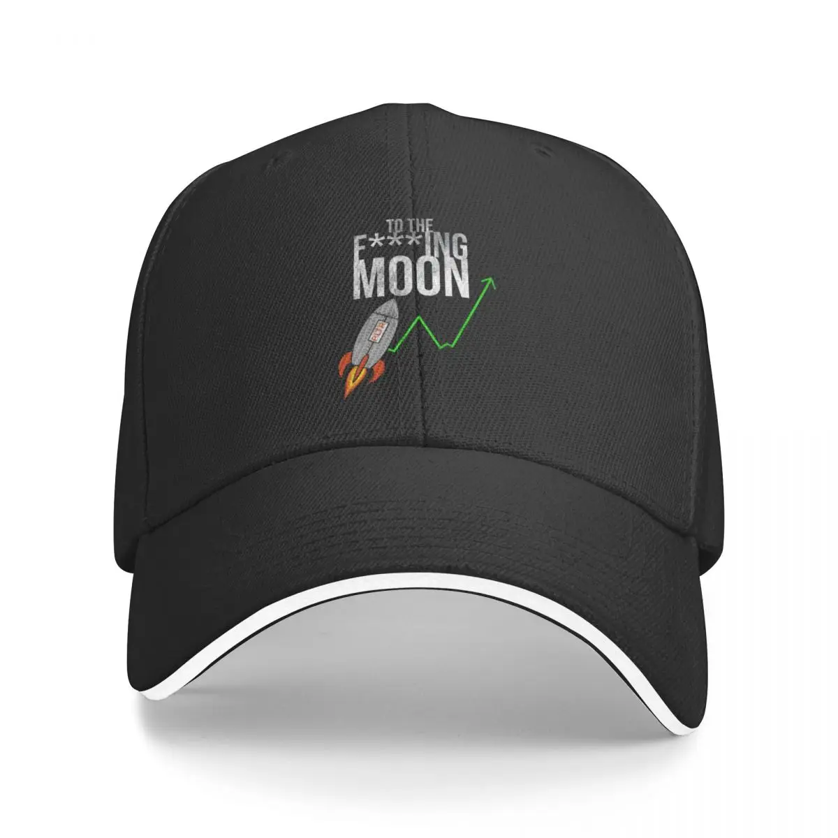 Palantir to the fing moon Baseball Cap Rugby funny hat beach hat derby hat Sun Hats For Women Men's