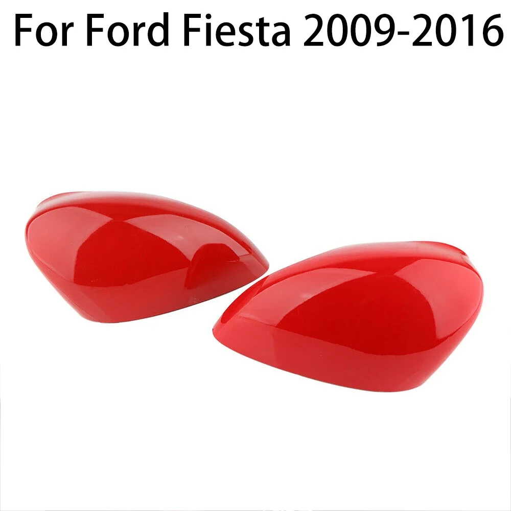 

For Ford Fiesta MK7 2008 2009 2010 2011 2012 2013-2017 Car Rear View Side Mirror Covers Cap Shell Replacement parts accessories