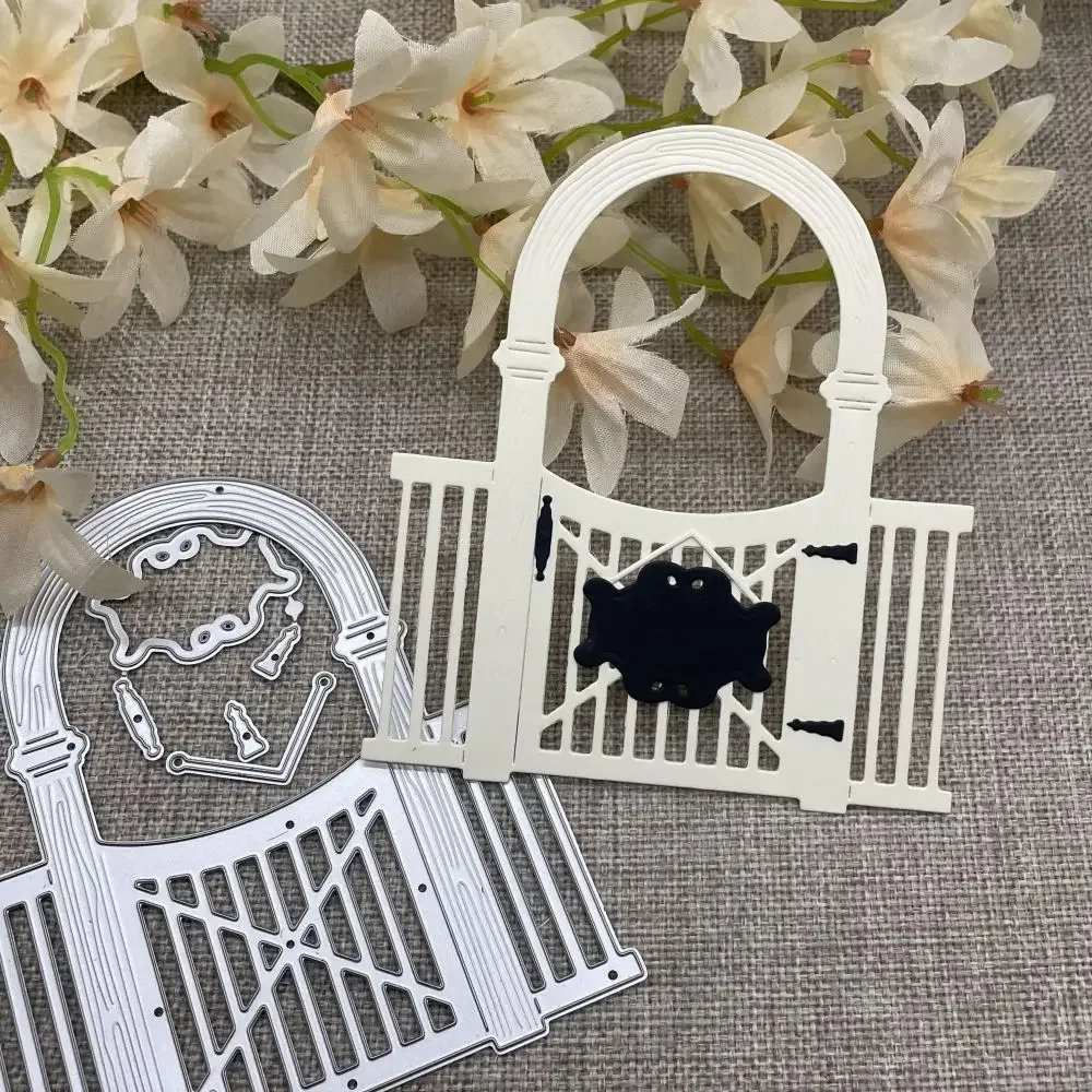 

Garden door decoration Metal Cutting Dies Stencils For DIY Scrapbooking Decorative Handcraft Die Cutting Template Mold