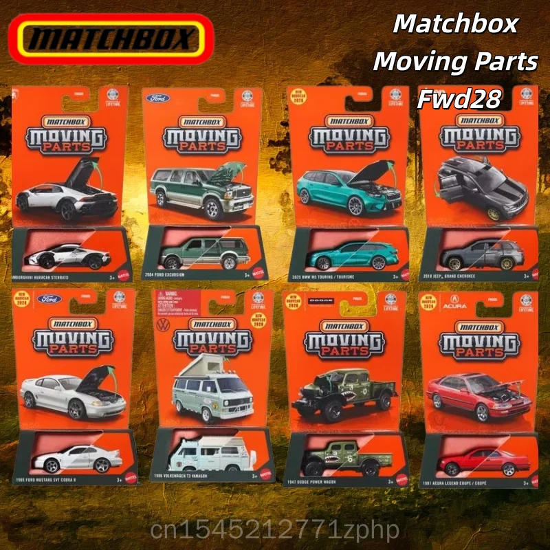 Matchbox Moving Parts Fwd28, Maßstab 1:64, Druckguss-Automodell, Metallfahrzeuge, neu, zum Sammeln, für Erwachsene, Sammler, Geschenke