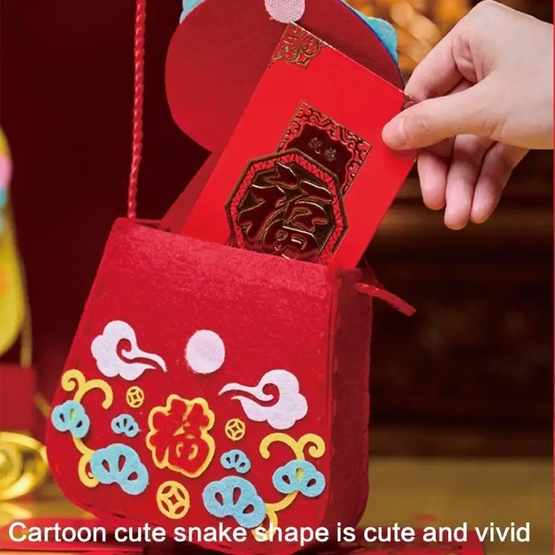 39BB Coser sus propios bolsos Bolsas costura Kids Arts & Crafts Regalos preescolares Bag Bag Bolso hombro para niños
