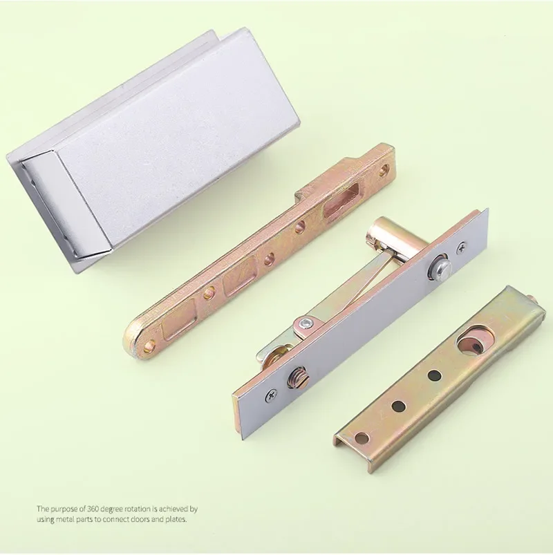 

Bear 300kg,Wood Door Shaft,Hinge,Invisible Hinges,Rotate 360 Degrees,With Bearing,No positioning No spring,door hardware