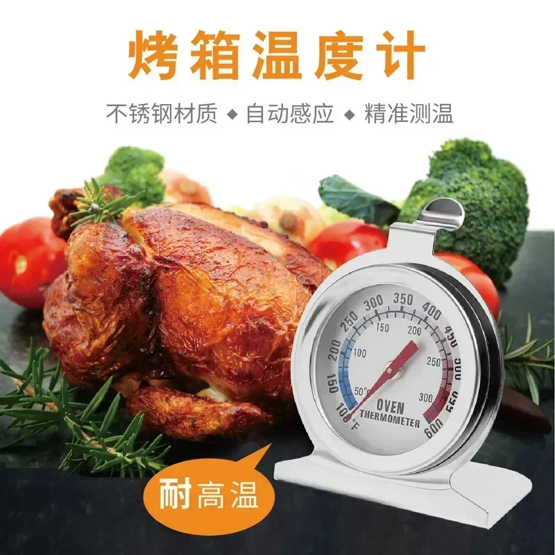 Edelstahl Backofen Herd Thermometer Temperatur anzeige Mini Thermometer Grill Temperatur anzeige für zu Hause Küche Essen heiß