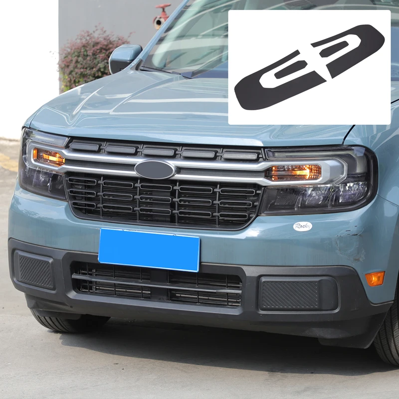 

For Ford Maverick 2022-2025 PVC Car Front Headlight Light Film Trim Sticker Protective Auto Accessories