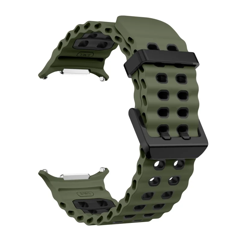 Marine Band für Samsung Galaxy Watch Ultra2 2026 Sport Silikonarmband Samsung Galaxy Ultra 47mm Uhrenarmband Zubehör