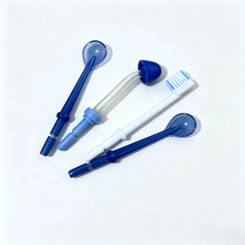4pcs Dental Irrigator Replacement Spray Head Toothwash Standard Nozzle Water Floss Orthodontic Periodontal Set