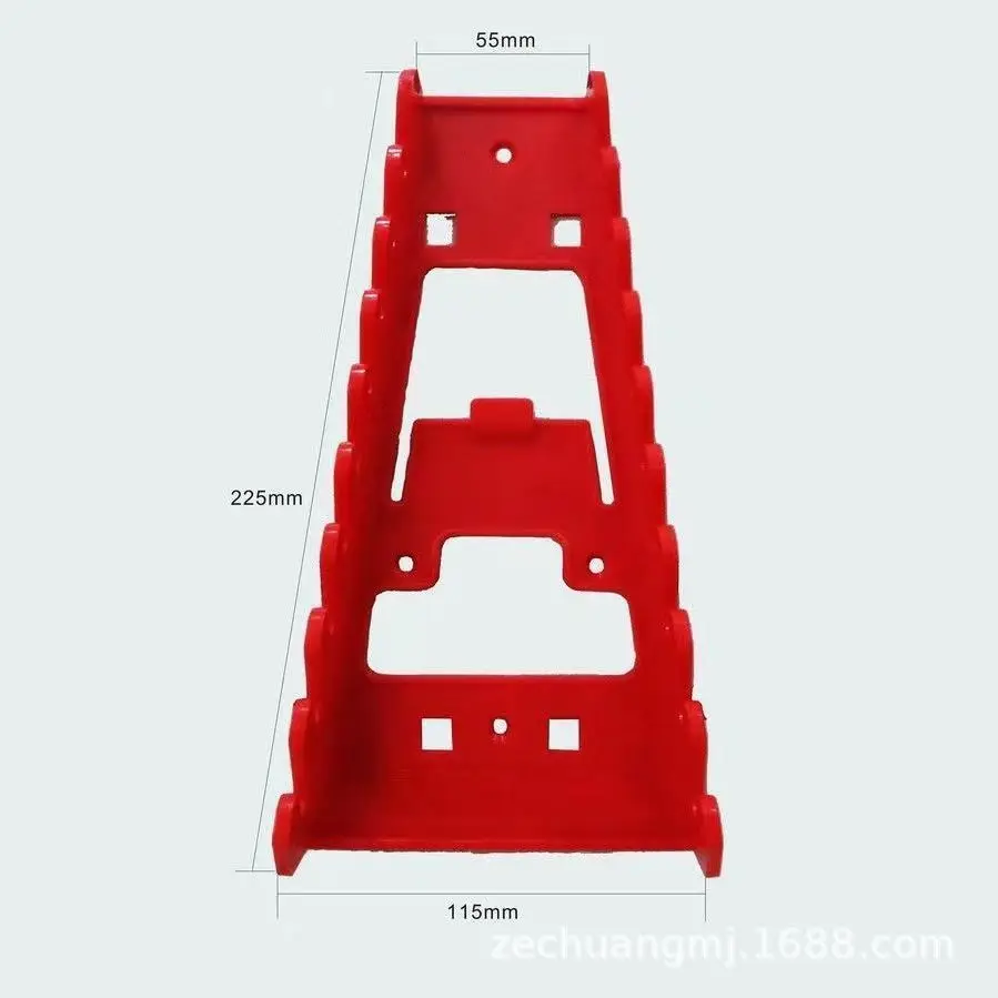 Wrench Spanner Sorter Holder Wall Mounted Tray Rack Storage Organizer Household Tool Organizer Rail Bracket Wrench Organizer