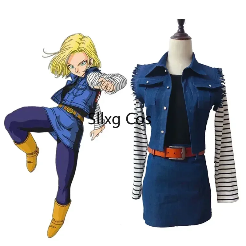 

FC6Z Android No.18 Cosplay Costume@FC8！