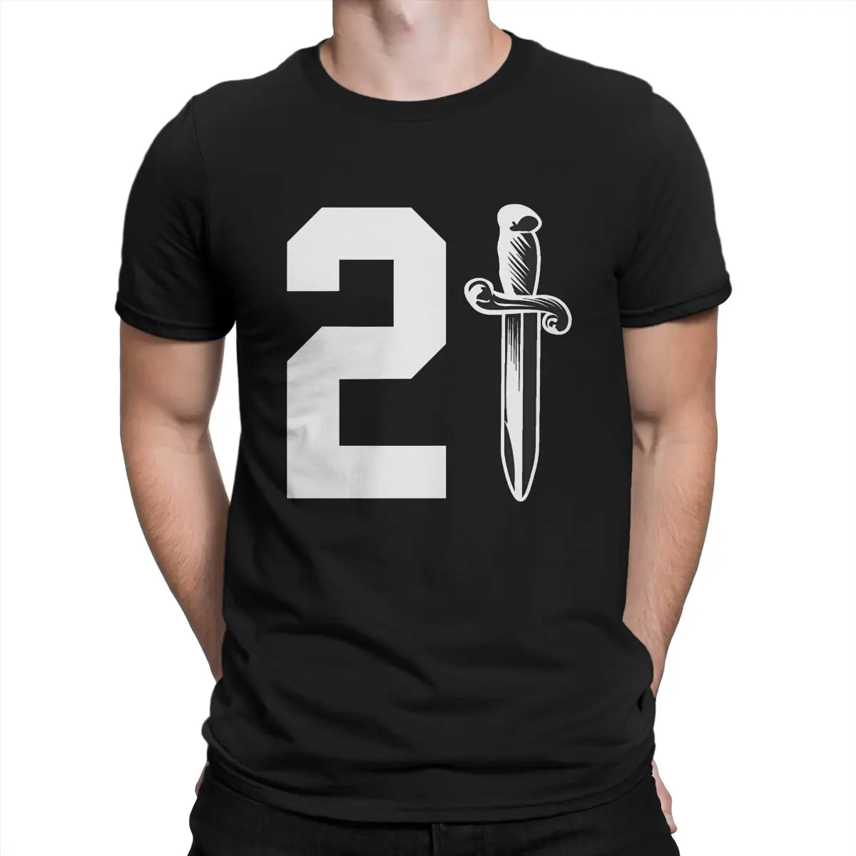 21 Savage Issa Knife Rap T Shirts for Men 100% Cotton Creative T-Shirt Crewneck 21 Savage Rapper Tee Shirt Short Sleeve Tops