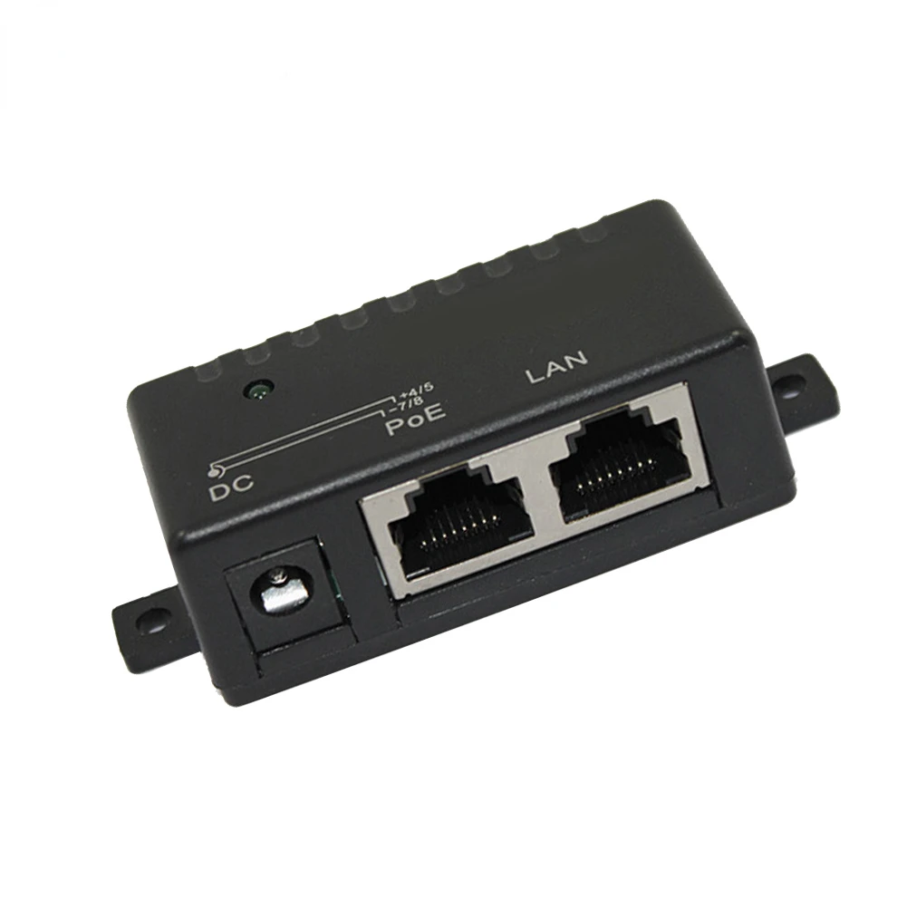 

100Mbps 5V 12V 24V 48V/1A POE Injector Power Splitter for IP Camera POE Adapter Module Accessories Poe Injector