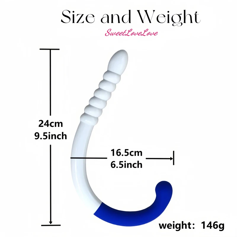 Prostate Anal Massager, Reusable G-Spot Stimulator, Vaginal Massage, Hand-Washable, Soft Silicone - Image 5