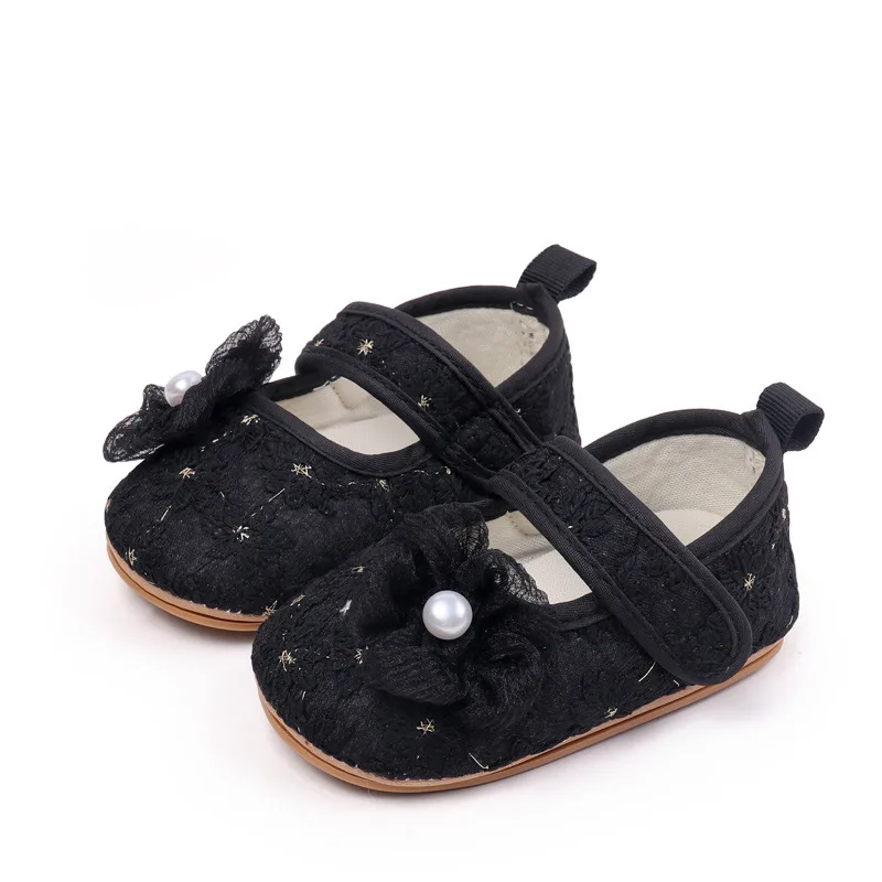 2024 ربيع جميل الزهور الطفل لينة سوليد أحذية مشي لطيف مريح المضادة للانزلاق الاطفال حذاء كاجوال جديد مصمم فتاة أحذية رياضية #6