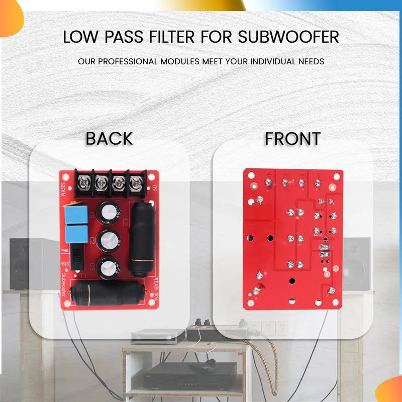 B48A مضخم صوت نقي من الدرجة الثانية كروس مكبر صوت مقسم التردد DIY مسرح منزلي #5