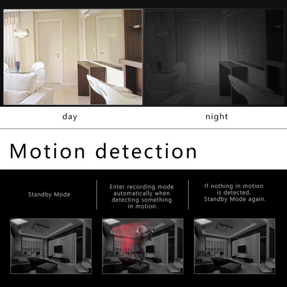 Minicámara XD IR-CUT, videocámara de seguridad para el hogar, Full HD, 1080P, visión nocturna infrarroja, microcámara DV DVR, detección de movimiento