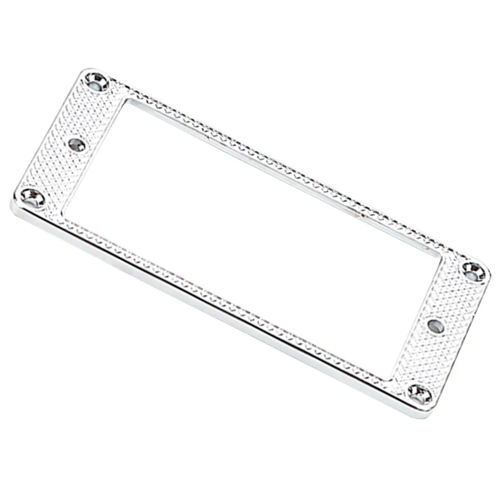 

Pickup Protective Frames Guitar Pickups Covers Zinc Alloy Silver Metal Electric Replacement Part