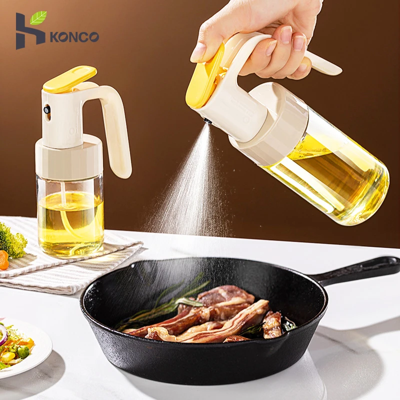 

180/250ml Oil Spray Bottle Glass Olive Oil Spray Bottle Mister BBQ Picnic Baking Oil Sprayer Vinegar Soy Sauce Bottle