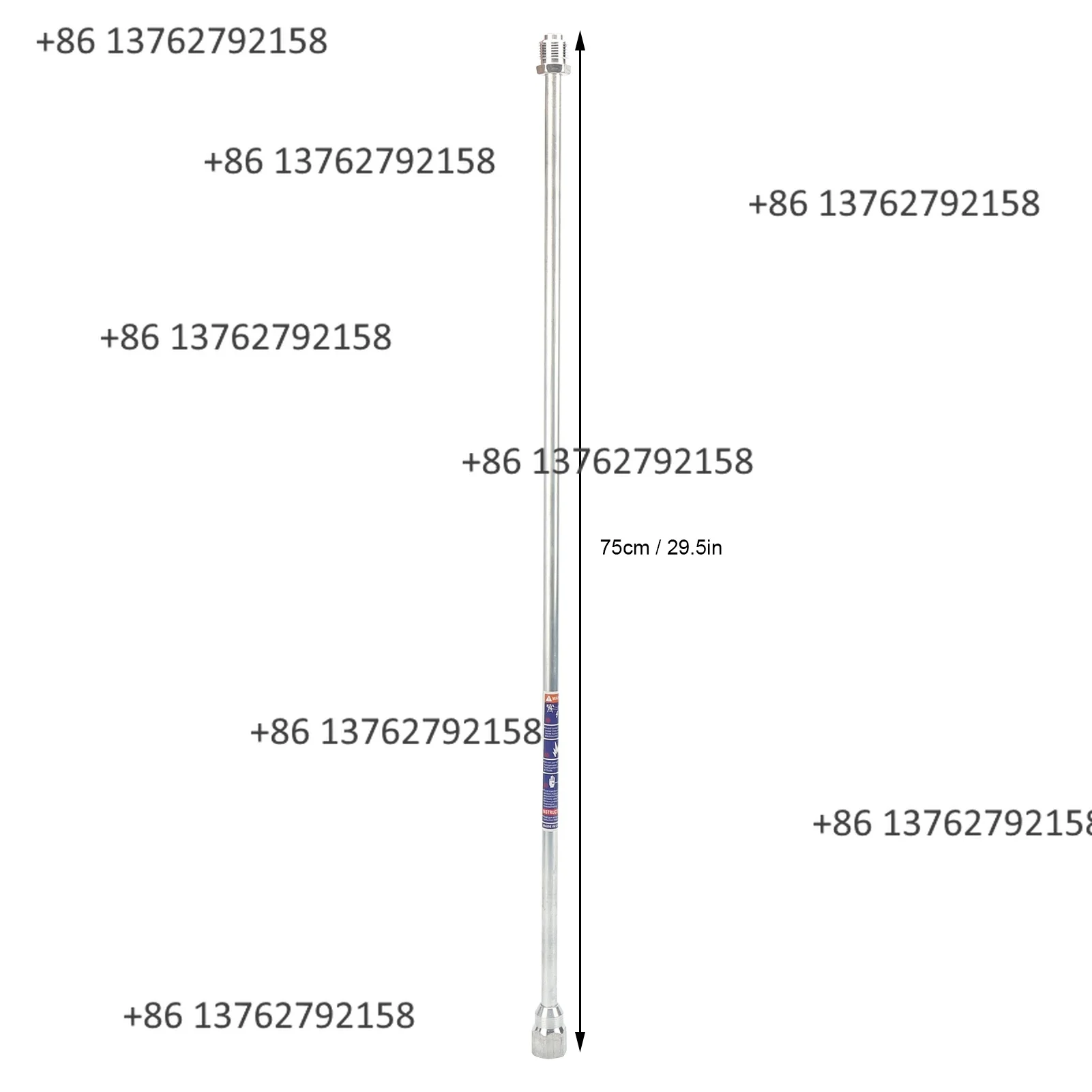 75cm Universal Spray Gun Extension Pole Paint Sprayer Tip Extension Rod Manual Painting Hardware Tool - view 5