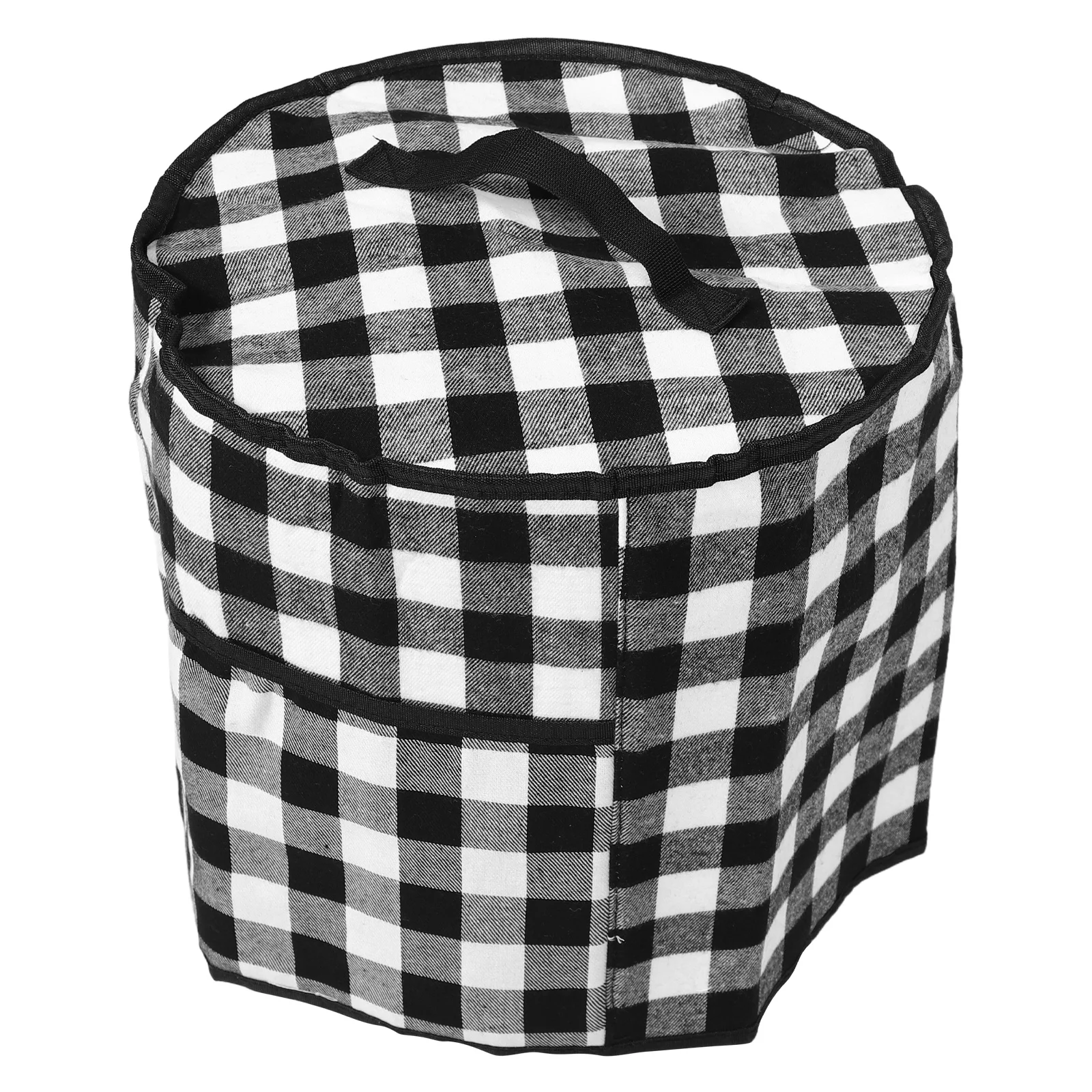 

30Cmx30Cm Rice Cooker Dust Cover Small Appliance Protective Cover With Handle Storage Pocket For Microwave Pressure Pot Kitchen