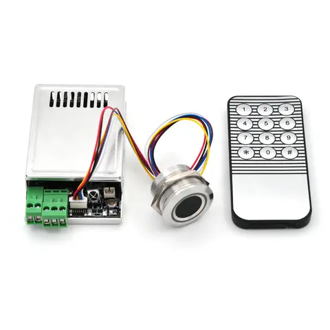 KL216+R503 Fingerprint Control Board With Remote Controller With Jog Mode/Ignition Mode/Self-locking Mode