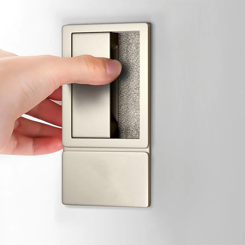 Kunci Badan Tanpa Gagang Pemasangan Magnetik Mudah Digunakan Tampilan Halus Dan Bersih Penutupan Dorong Tarik