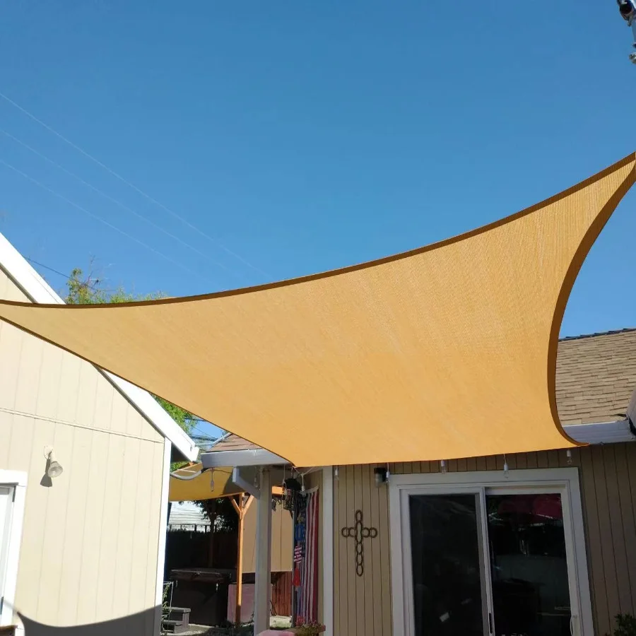 

Солнцезащитный тент из HDPE для улицы, прямоугольный, устойчивый к УФ-излучению, для террасы, бассейна, кемпинга