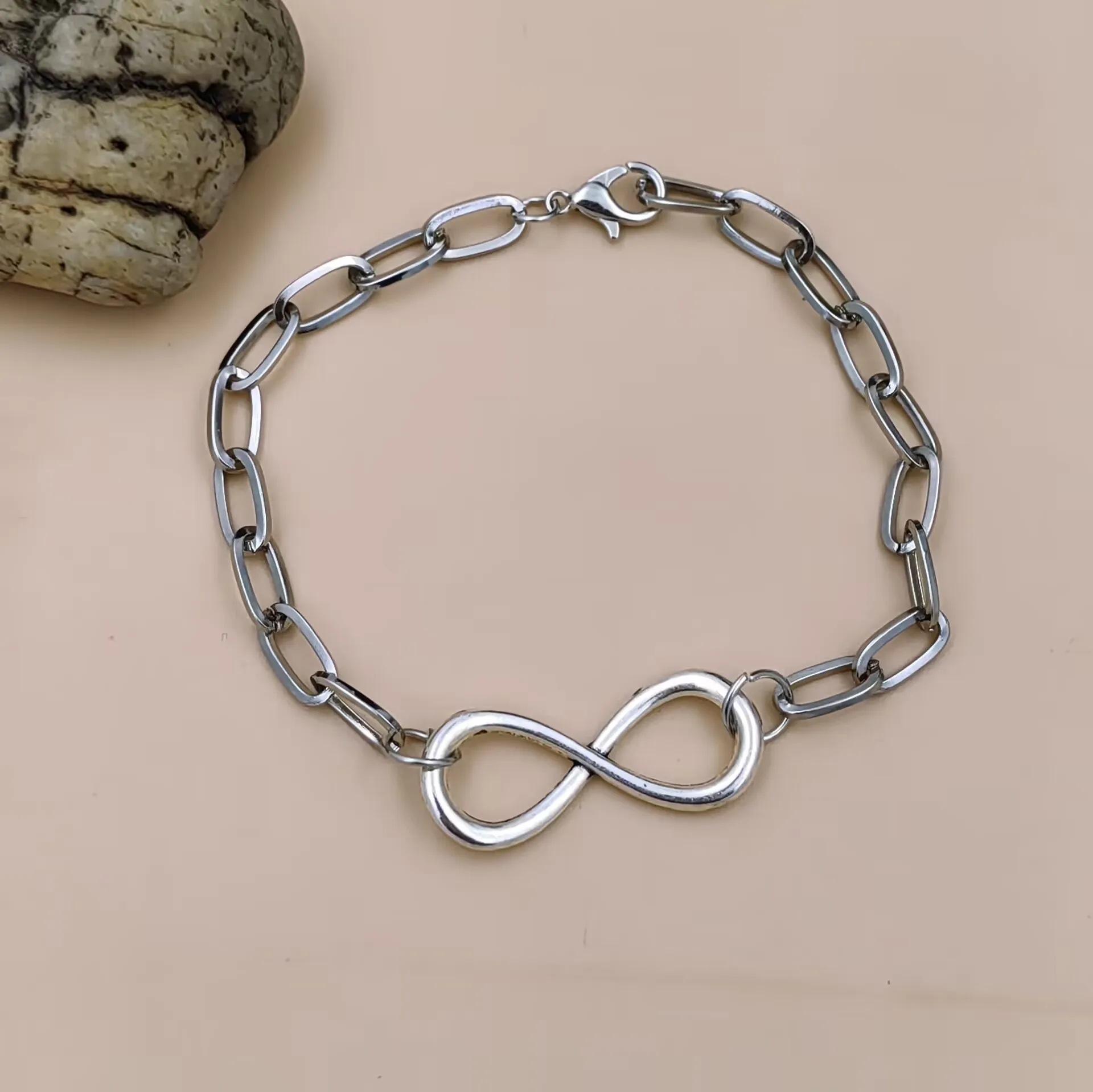 

10 шт. браслет-подвеска из бесконечного сплава, мужской и женский аксессуар для праздничной вечеринки B-13