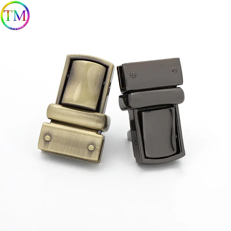 10 Pieces Metal Mortise Lock Clasp Turn Twist Locks Bag Purse Handbag Closure Snap Buckles Diy Handmade Hardware Accessories