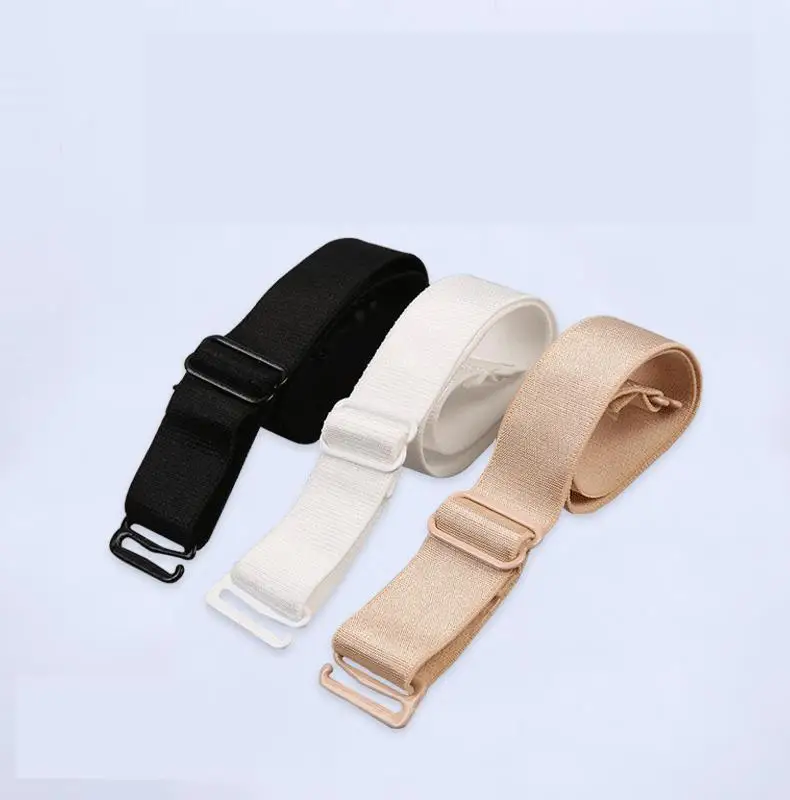 1cm 1.2cm 1.5cm 2cm Underwear Shoulder Strap Women Bra Transparent Invisible Bra Straps Basic Color Skin White Black