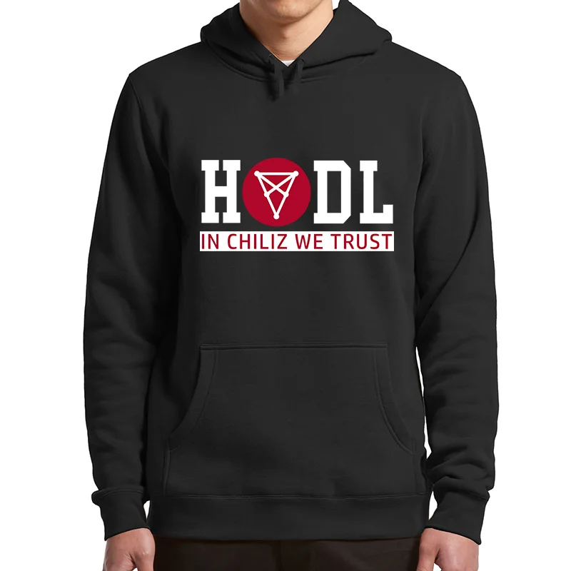 Chiliz CHZ Astronaut Cryptomonnaie Hoodie Crypto Hold To The Moon Pullover Ethereum Token Winter Sweatshirts For Unisex