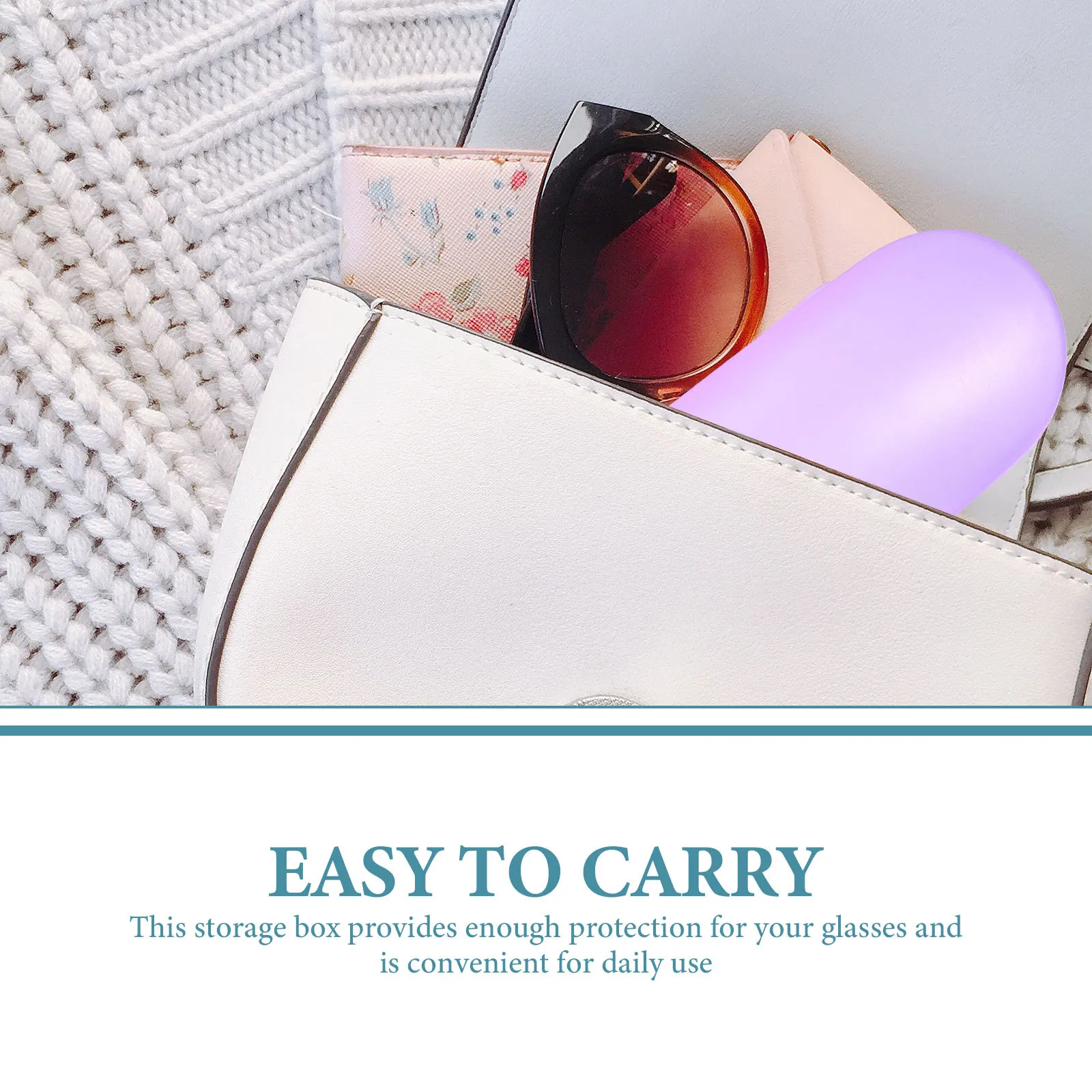 

5pcs Glasses Case Pp Plastic Transparent Eyeglass Storage Box For Travel Protection Sunglasses Box Eyewear Protector