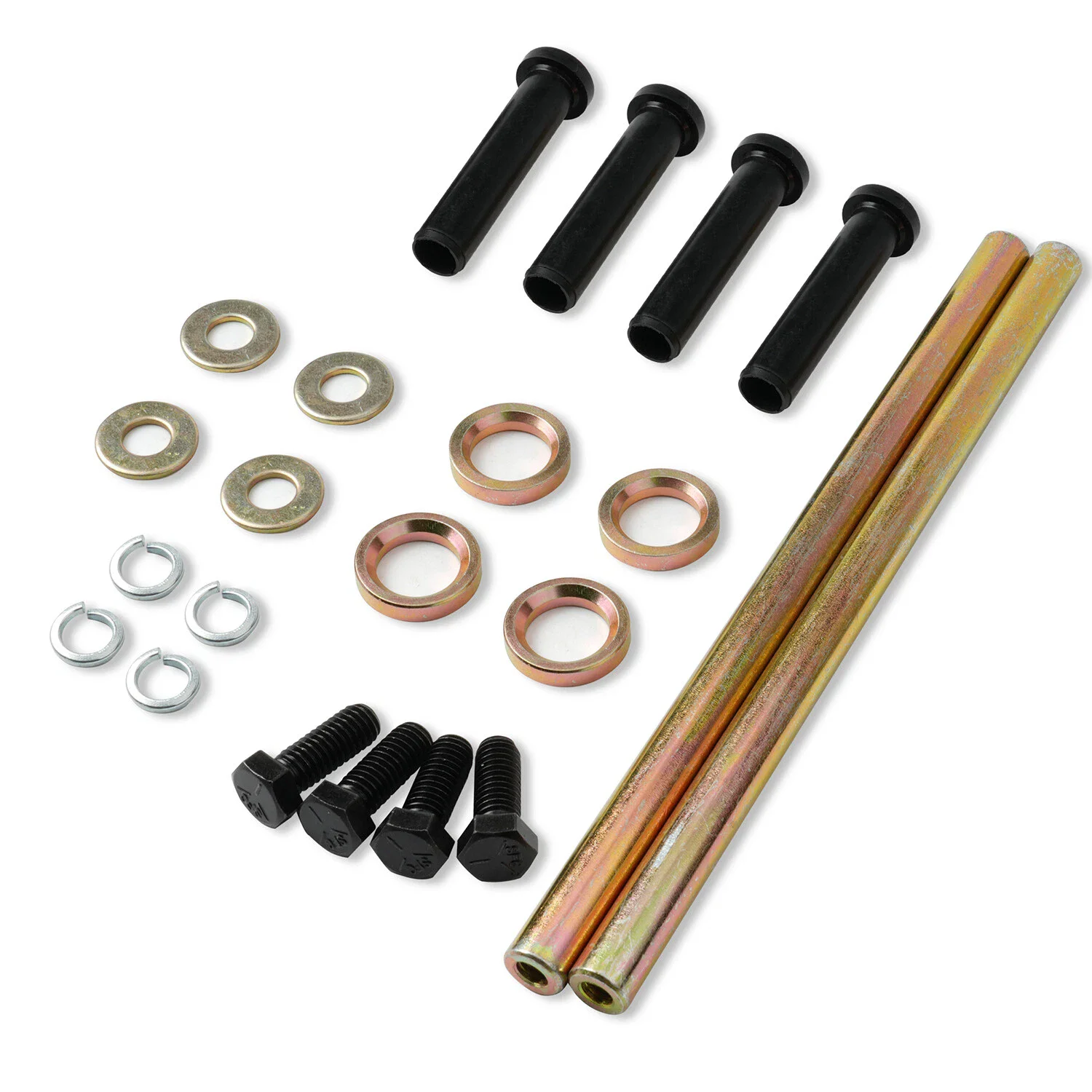 

Two Front Lower A-Arm Bushing & Shaft Kit Replaces 5020681 Front Lower A-Arm Bushings Shaft Kit for Trail Blazer 250 330 400 Etc