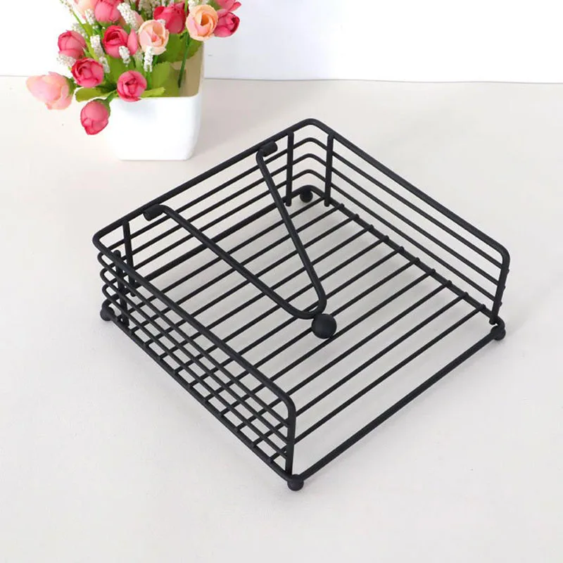 Servilletero plano de papel, 1 Uds., adecuado para cocina, restaurante y uso al aire libre, combina con varios estilos de decoración para comedor