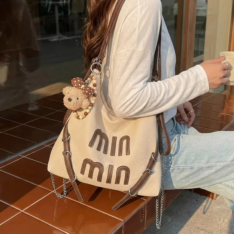 

Новая модная сумка через плечо 2026 года: премиум-класс, женская сумка-мессенджер, трендовая, вместительная, простая, для ношения в руке