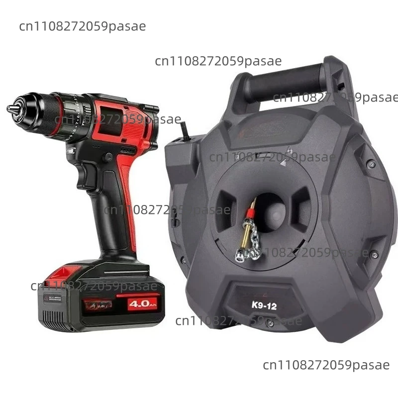 

K9-12Electric Flexible Shaft Sewer Pipe Dredger Oil Dirt Pipe Wall Cleaning Commercial Electric tools sets