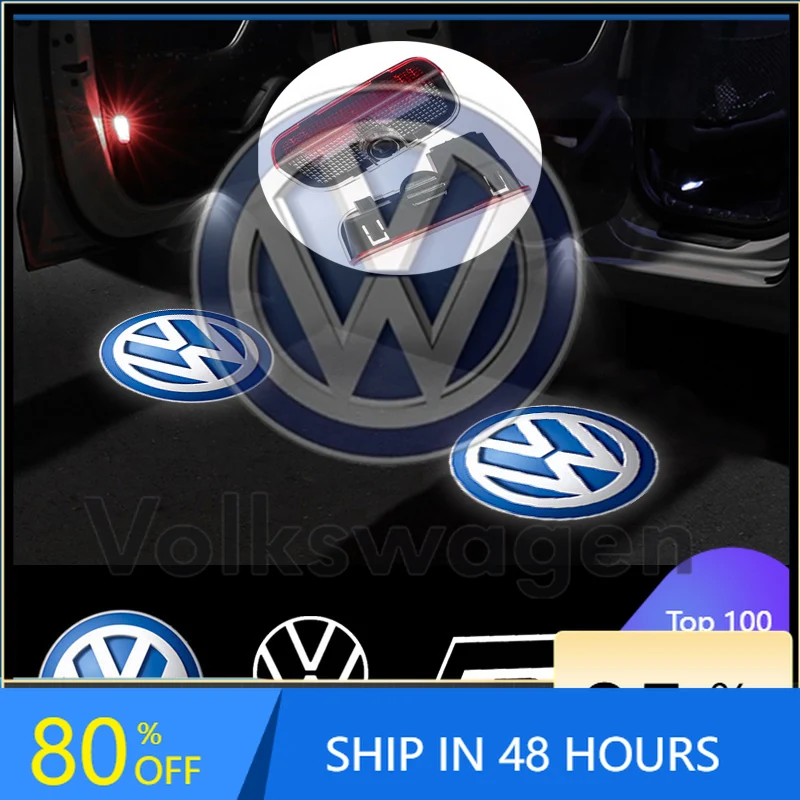 

Car Sticker For VW Volkswagen Jetta MK5 Golf For VW Volkswagen Passat CC Lamando Touran Touareg Tiguan Eos Golf Car Door Logo Co