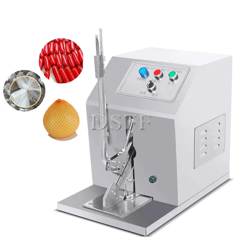 

Multi Functional Sausage And Ham Sausage Sealing Machine, Electric Foot Pedal Single Button Aluminum Nail Fastening Machine