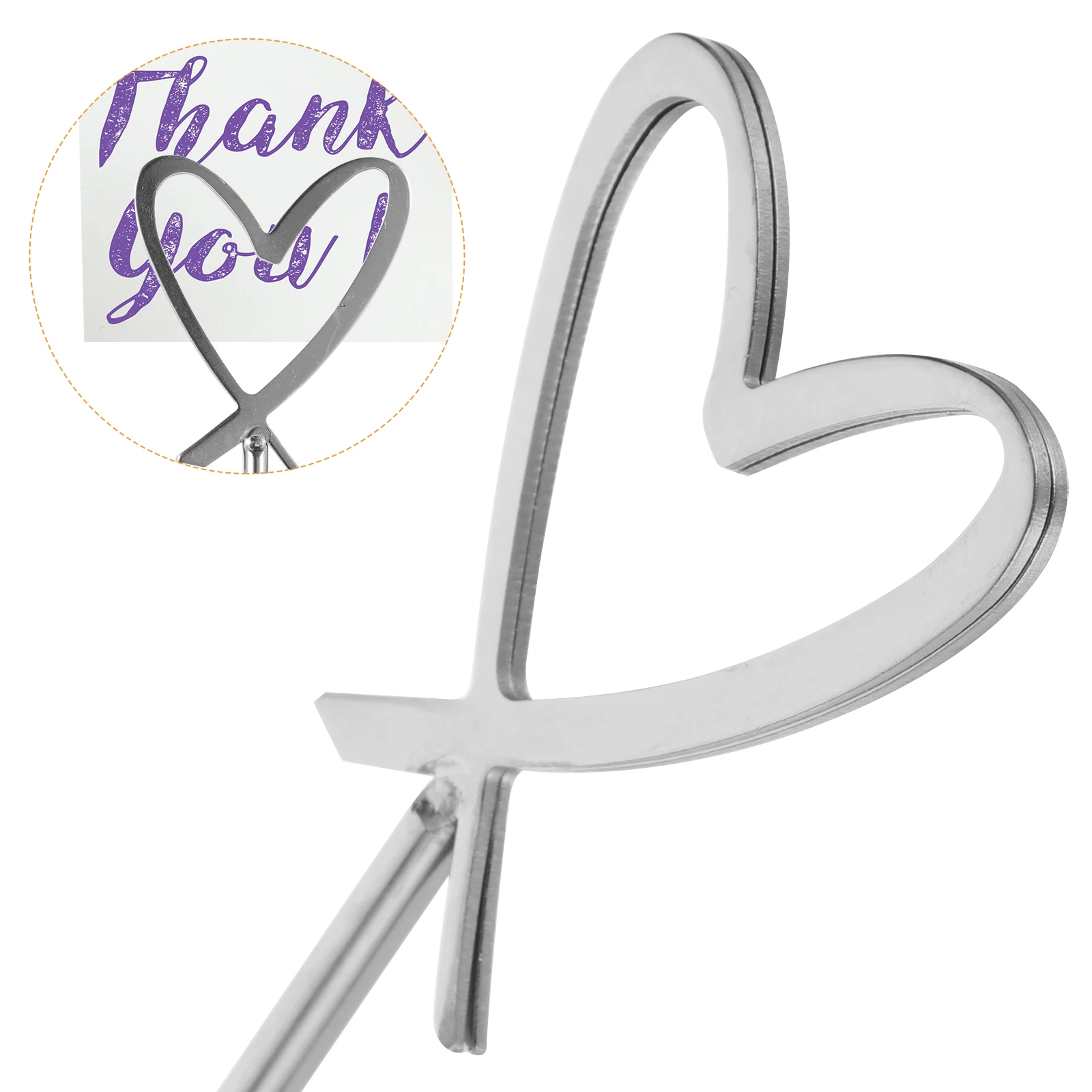 

Number Holder Wedding Office Banquet Heart Shape Card Clip Stand For Photos Memos Table Signs Decorative Place Card Holders