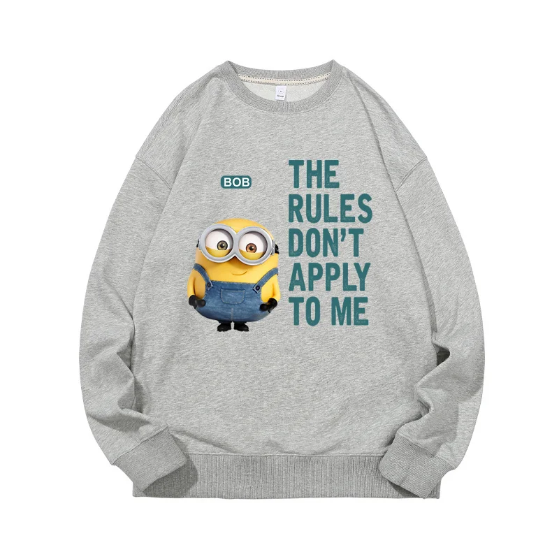 

Despicable Me Minions Cartoon Hoodie Women's Trendy Top Round Neck Hoodie Couple's Top Hoodie Casual Hoodie 2024 Trend