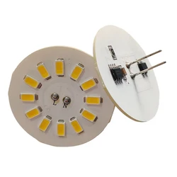 10PCS AC220V G4 Led Bulb 5730 SMD Lamp CRI90 2W 3W 5W DC 12V 9/10/15Leds 180 Degree White Marine Camper for Crystal Chandelier