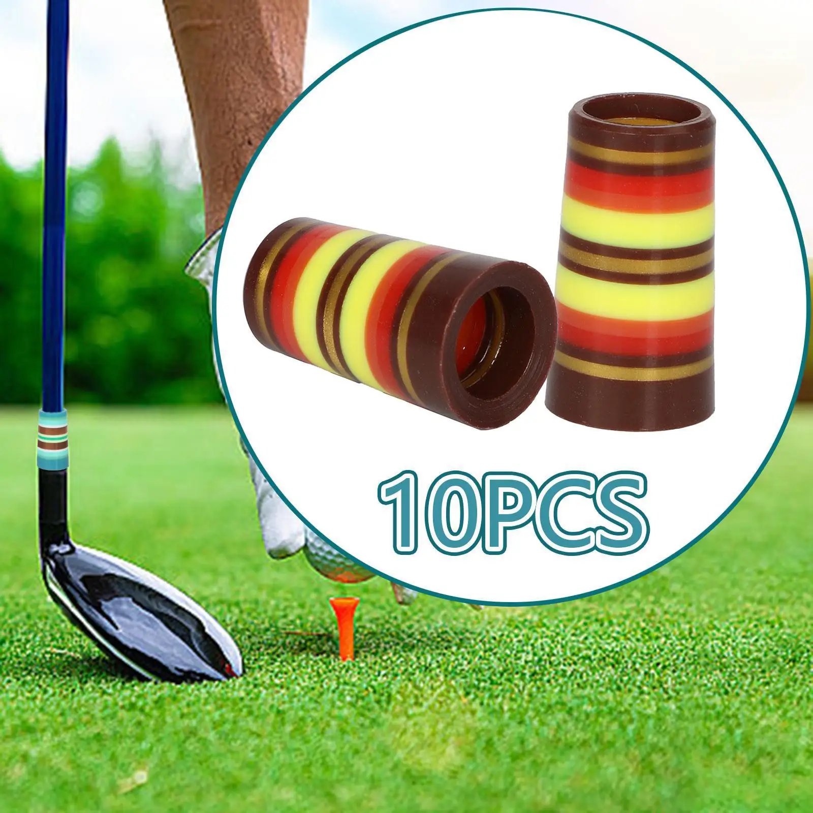 CAP Golf Iron Ferrules Taper Tip Adapter Sleeve Sports Accessories for Golf Grips and Club Performance