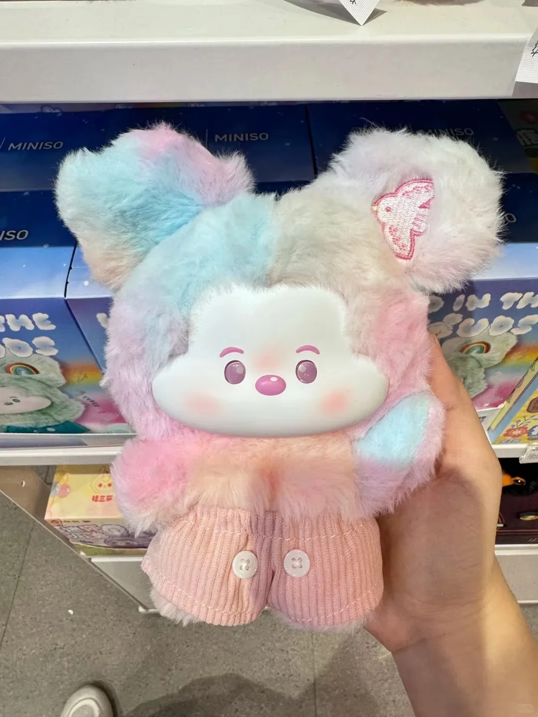 แท้ Hot Mickey Mouse หัว Cloud กล่อง Blind Series ฐานไวนิลกระเป๋าจี้ตุ๊กตาของเล่นแฟชั่นคอลเลกชันกล่องเด็ก