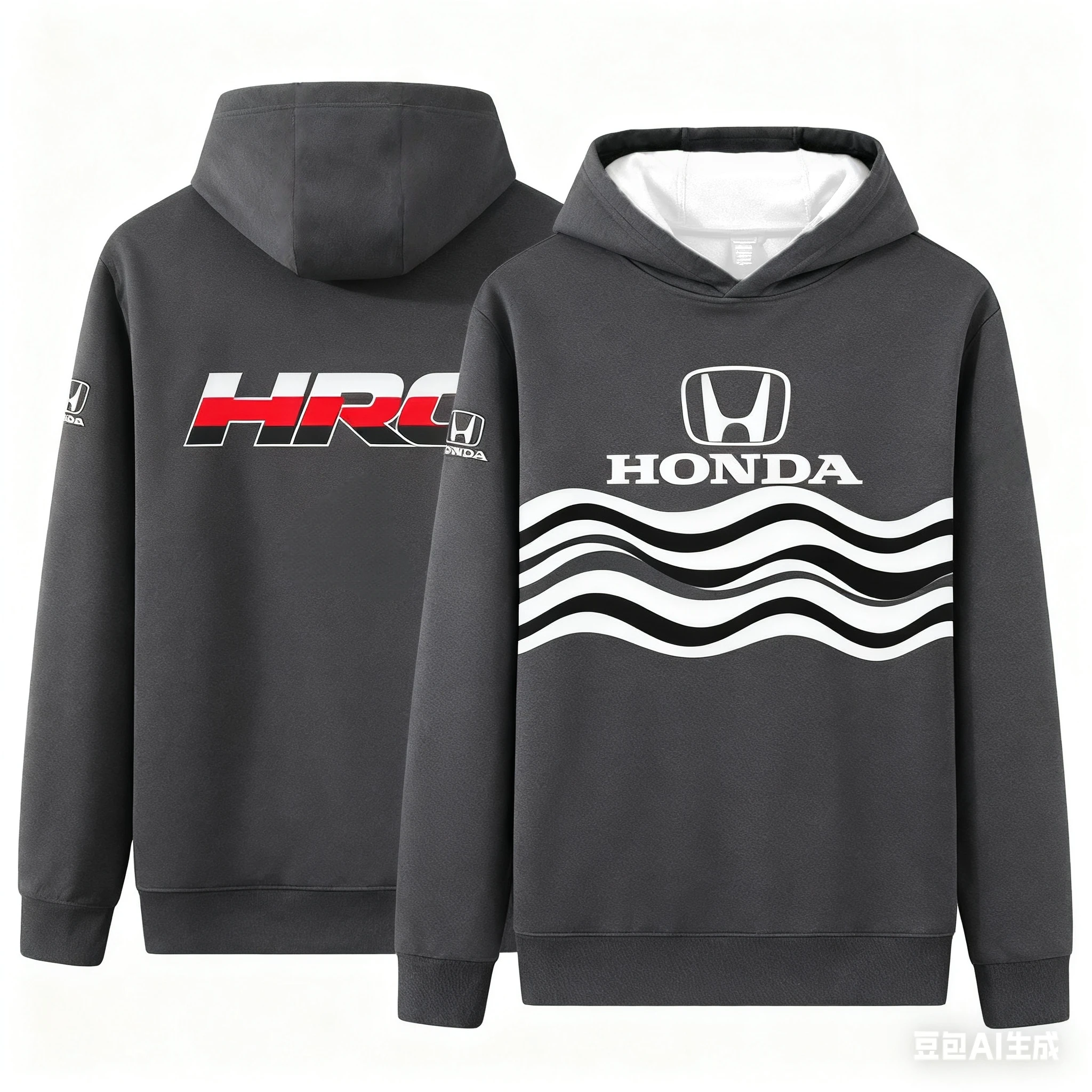

Honda модная спортивная рубашка с капюшоном для гонок на мотоциклах с 3D принтом для мужчин и женщин, весенне-осенняя уличная велосипедная куртка