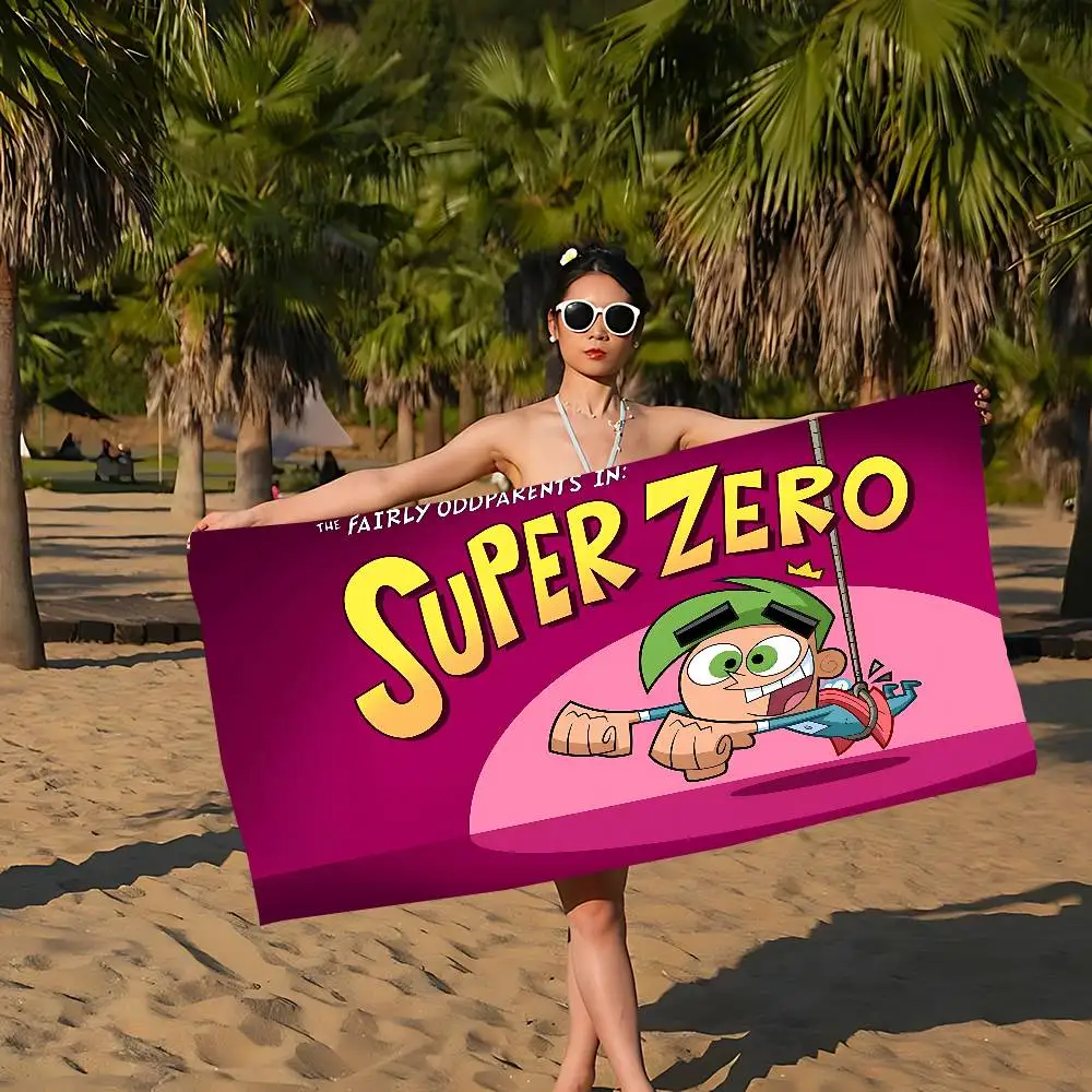 T-The-Fairly-OddParents Goofy-Nostalgic Microfiber Beach Towel Absorbent Quick dry Soft Yoga Swimming Resort Climbing Towel