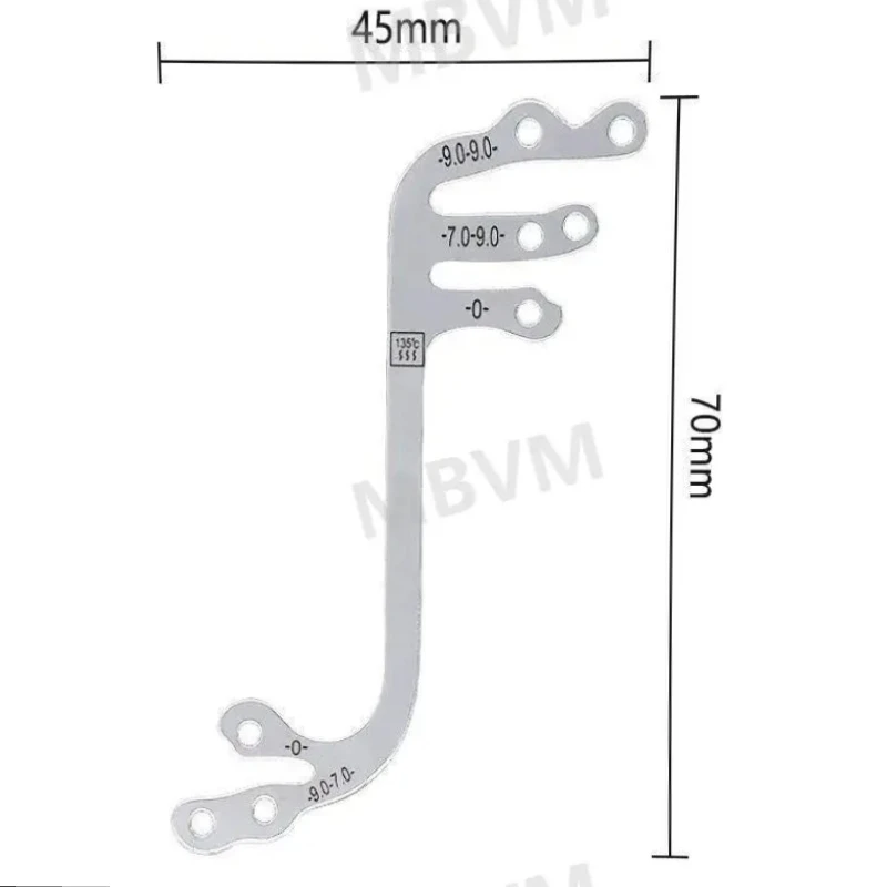 

L/S Type Surgical Stent Drill Guide Positioning Angle Measurement Medical Device for Oral Implant Surgery.