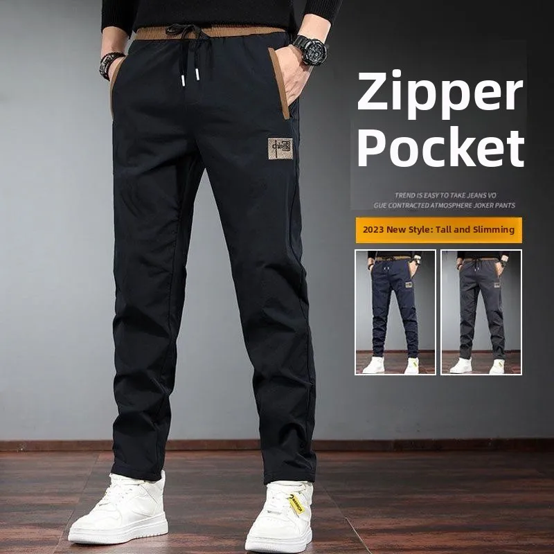 

Мужские повседневные брюки на флисовой подкладке, прямые, спортивные, для активного отдыха, весна-осень, новые, теплые, термоштаны