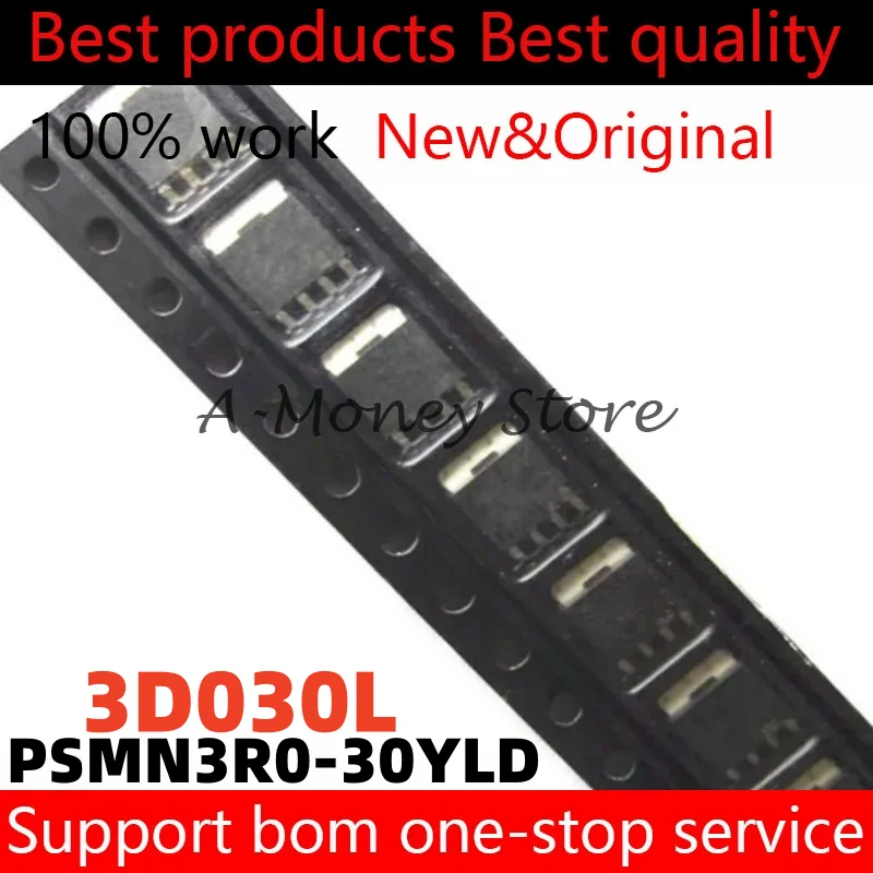 

(5pcs)3D030L PSMN3R0-30YLD sot-669