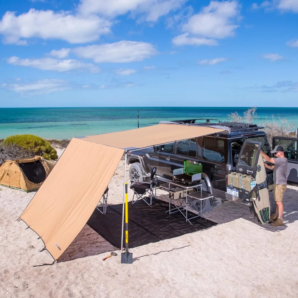 

Аксессуары 4x4 814409 Выдвижной тент со светодиодной лентой в комплекте (814404) 2000x2500 мм 6,5x8,2 фута