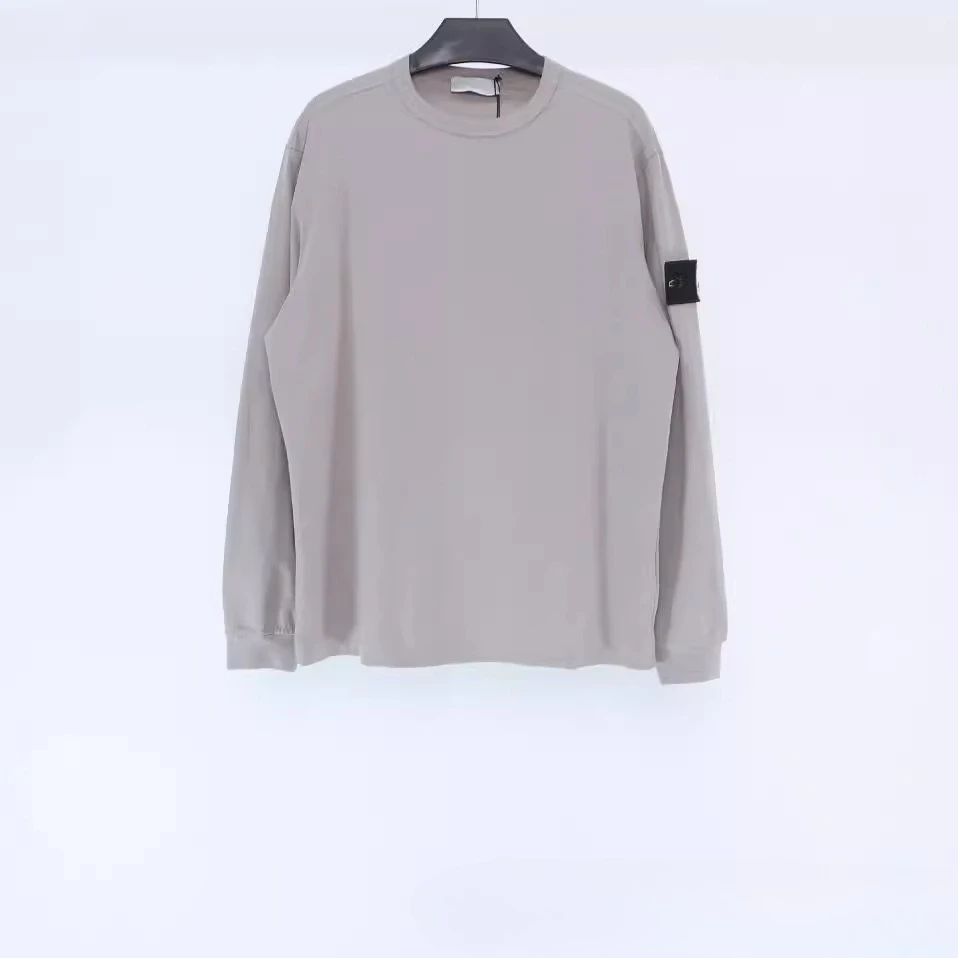 الخريف والشتاء جديد الأوروبية والأمريكية لون نقي العصرية السترة جولة الرقبة الرجال والنساء زوجين نمط سترة غير رسمية